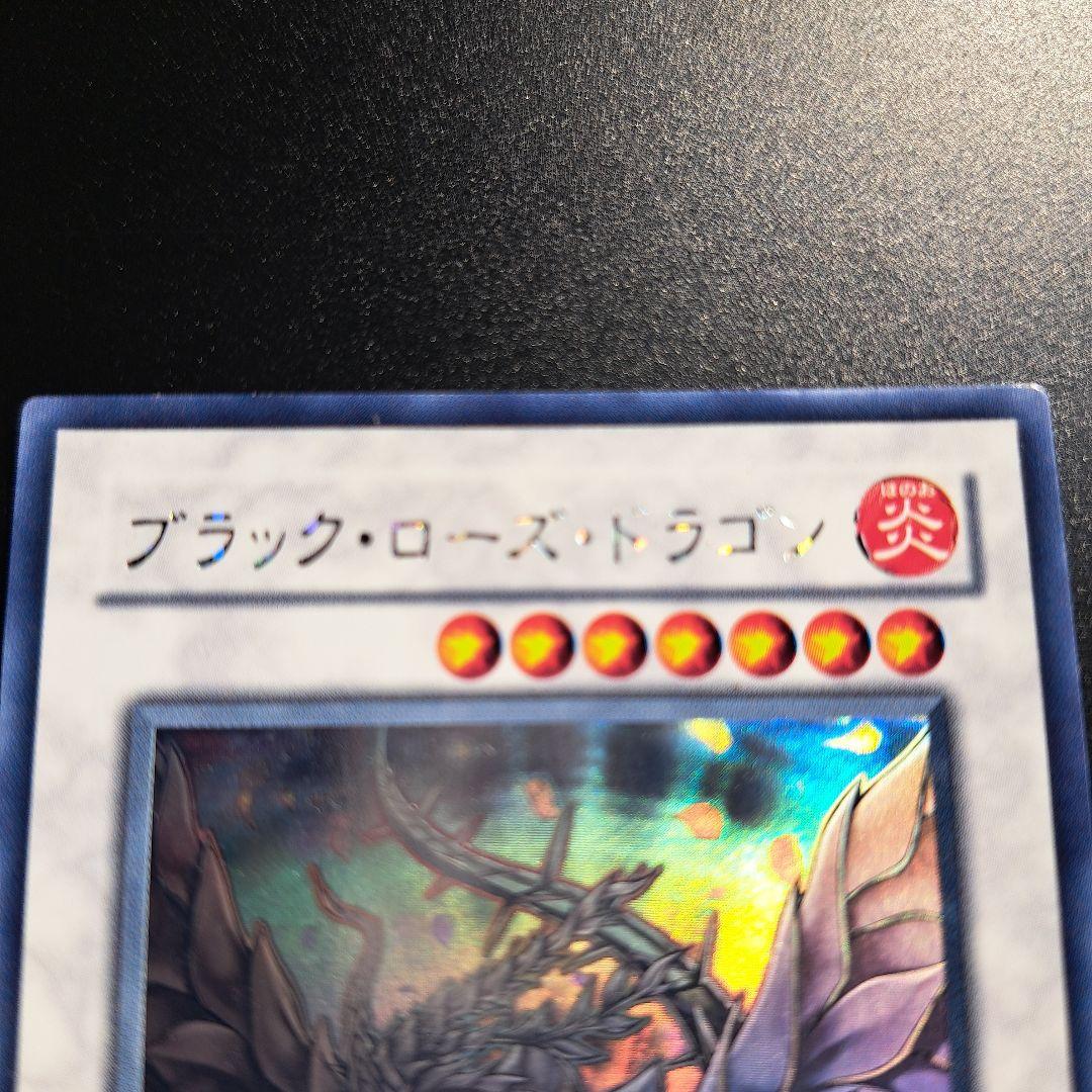 5 遊戯王 ブラック・ローズ・ドラゴン ホログラフィックレア