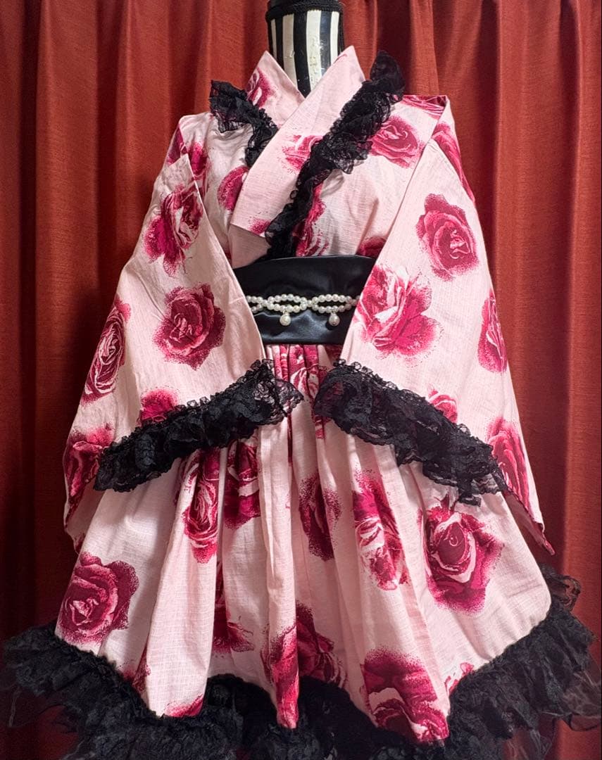 浴衣ドレス21 姫ギャル ロリィタ 地雷