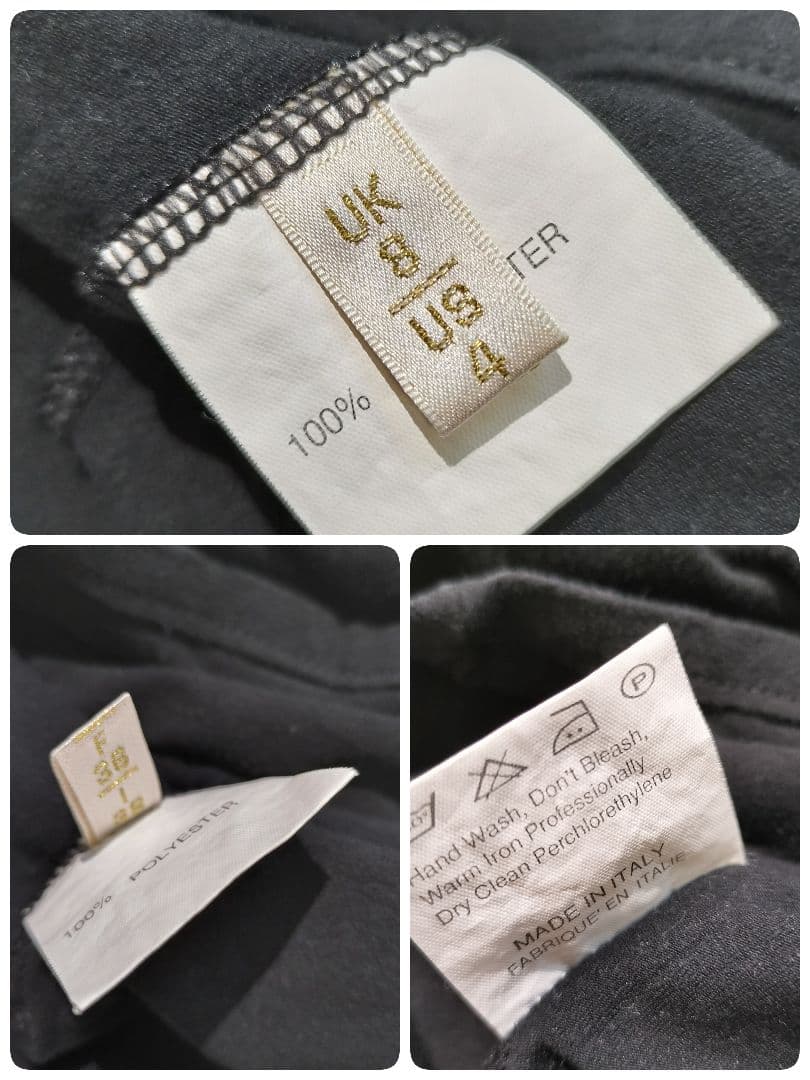 ヴィヴィアンウエストウッドオーブ刺繍　タートルネック カットソー　ブラック