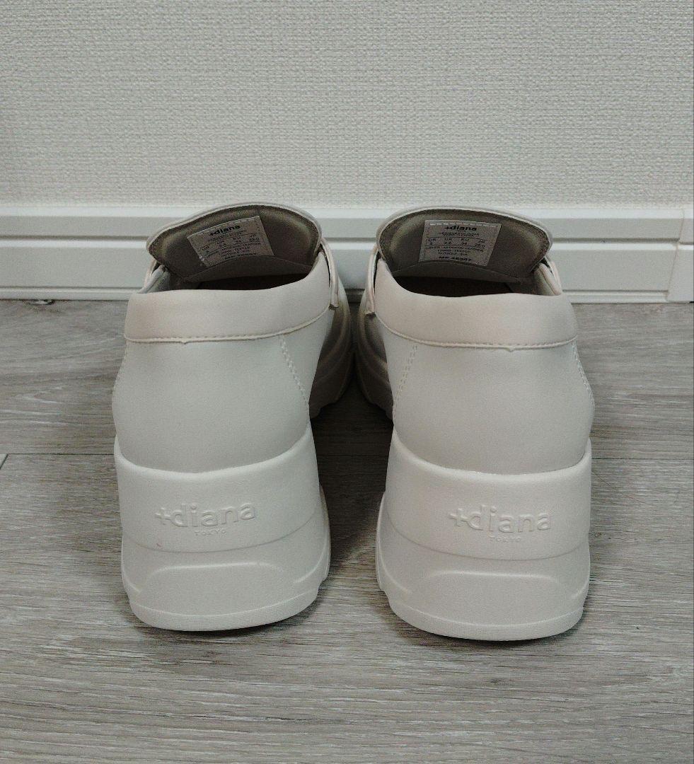 +diana　ヒールアップローファー
