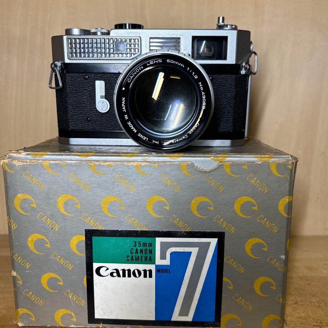 Canon Model 7+Canon Lens 50mm f1.2 完動美品￼