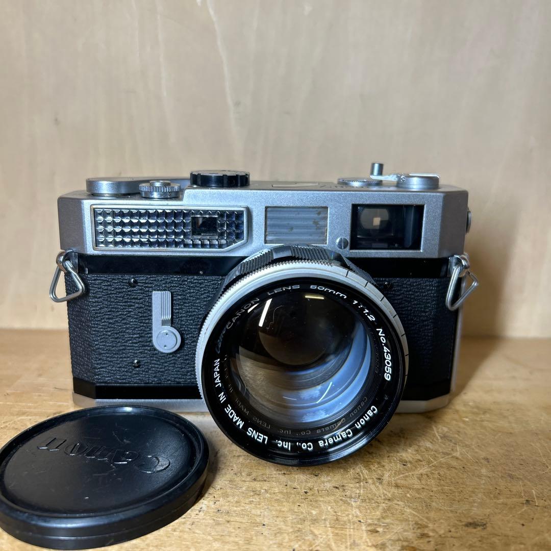 Canon Model 7+Canon Lens 50mm f1.2 完動美品￼