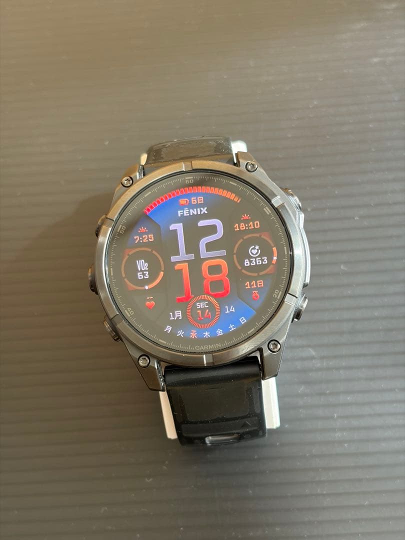 Garmin Fenix 8 ブラック