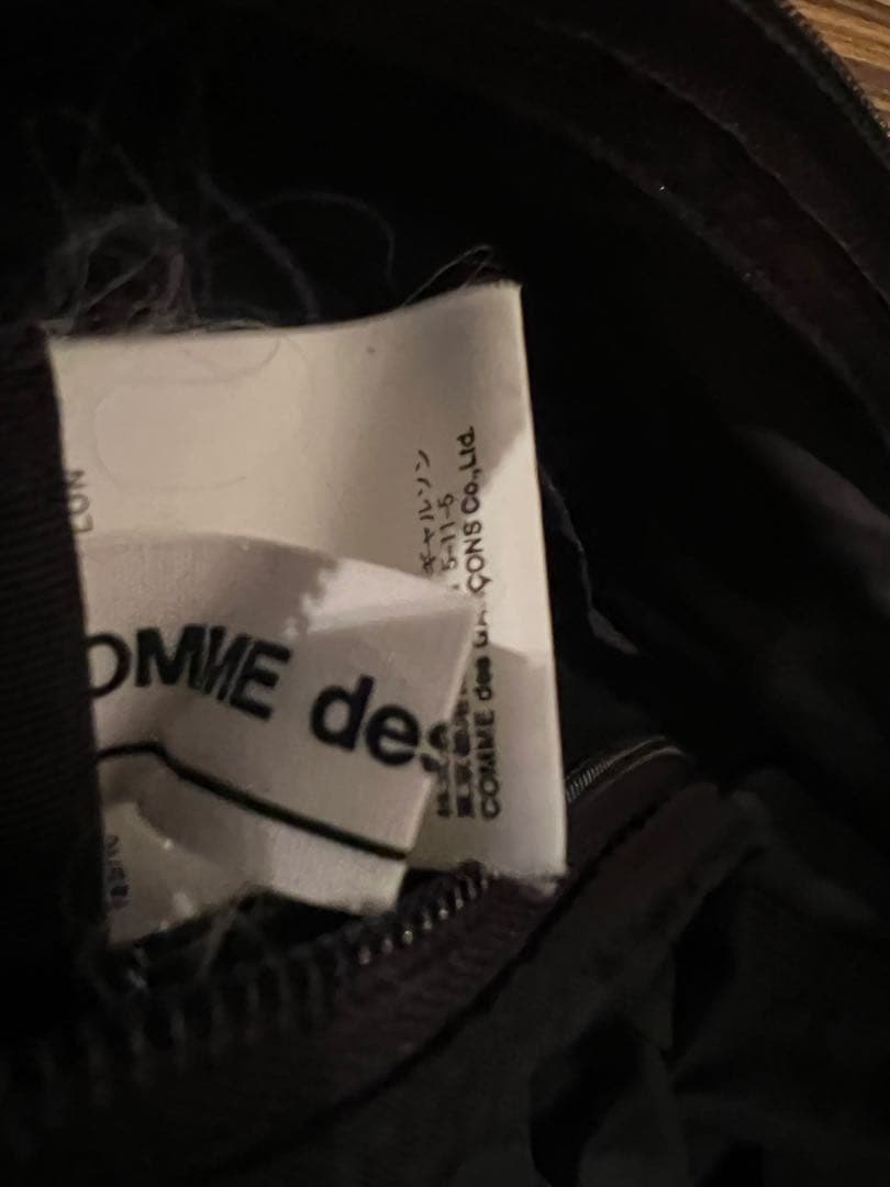 COMME des GARÇONS メッセージトートバッグ