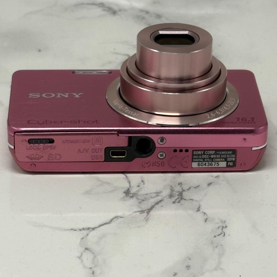 【美品】SONY Cyber-shot DSC-W630 ピンク