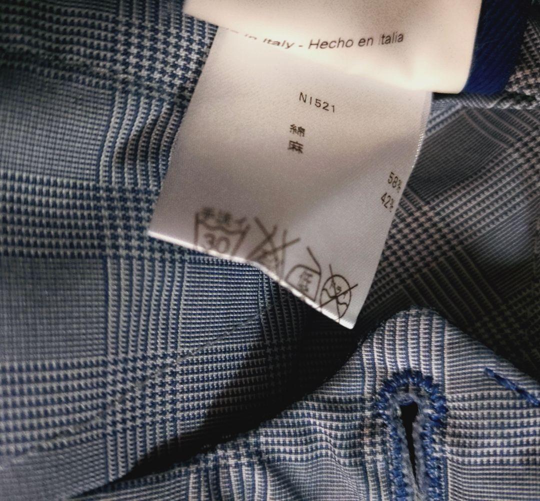 美品 Brioni DENIMCOLLECTION リネン スラックス デニム