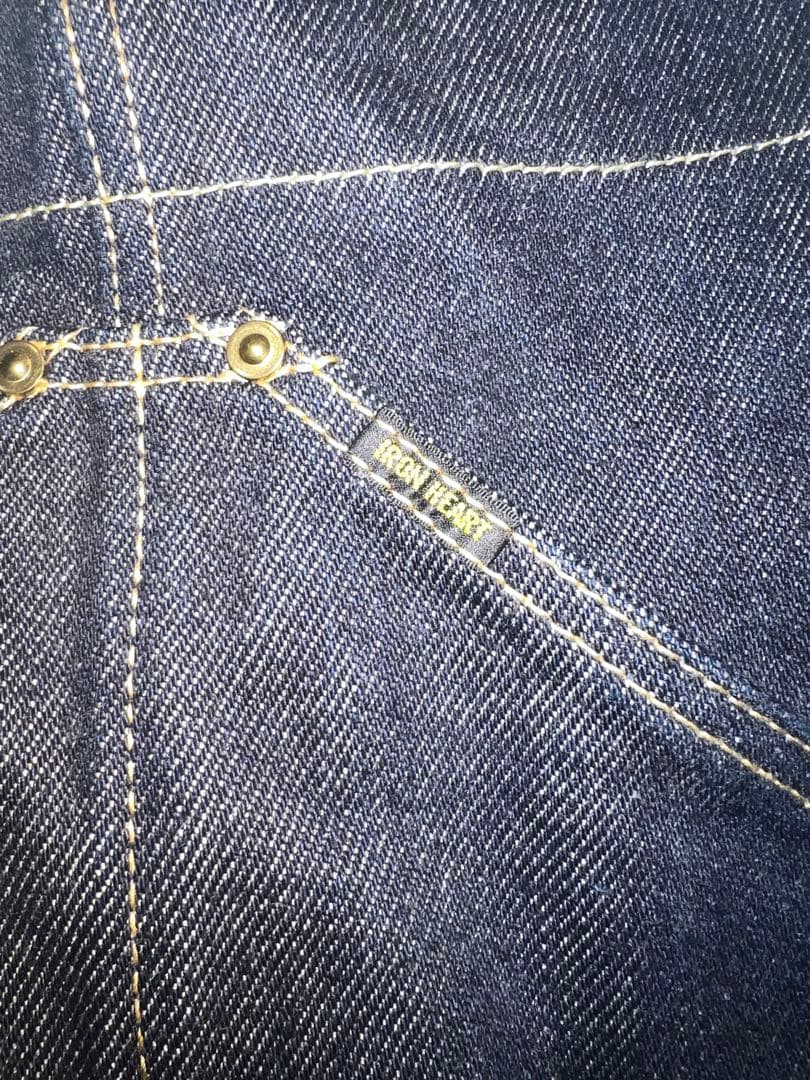 IRON HEART 21ozオーバーオール W36 L34