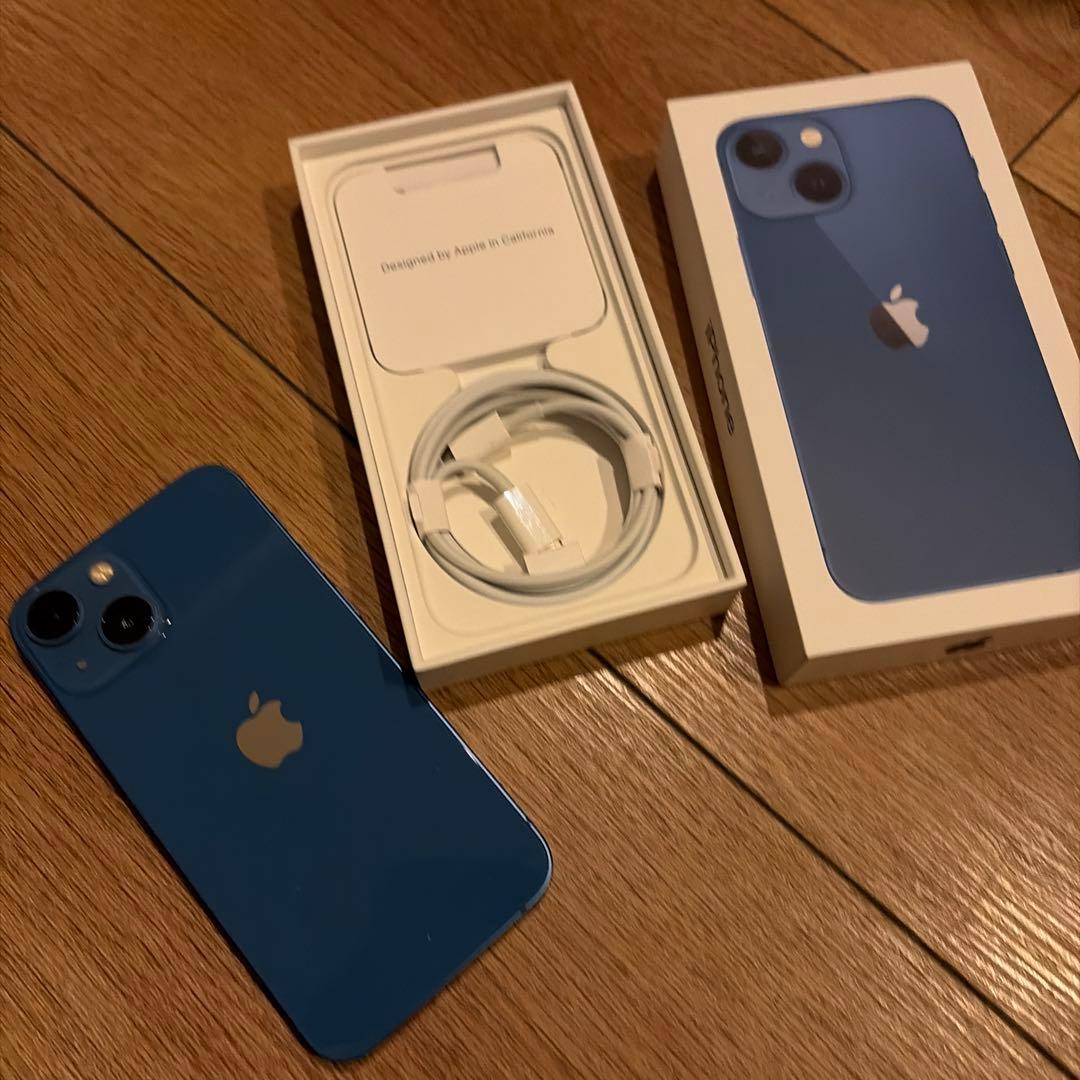 iPhone13mini ブルー