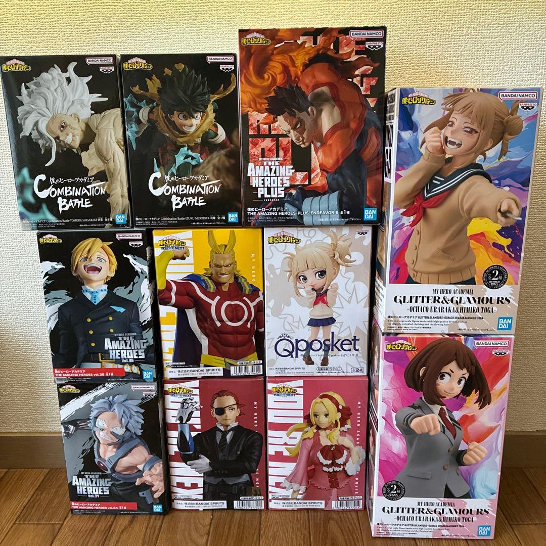 僕のヒーローアカデミア プライズフィギュア 11体まとめ売り