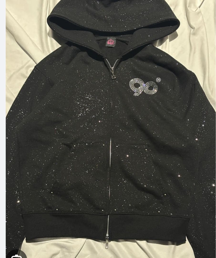 9090 ブラック パーカー