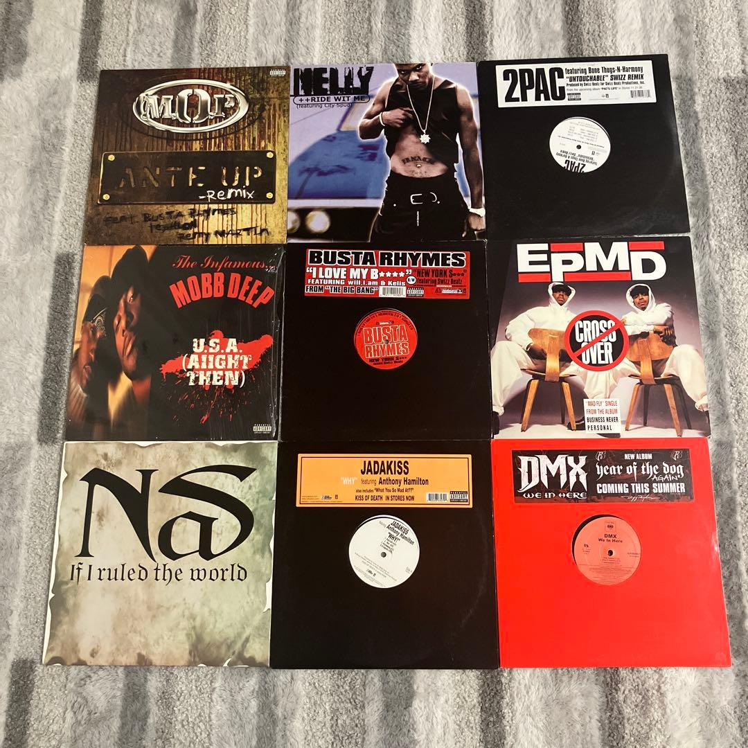 ヒップホップ 80'sから00's 12インチレコード 70枚　まとめ売り