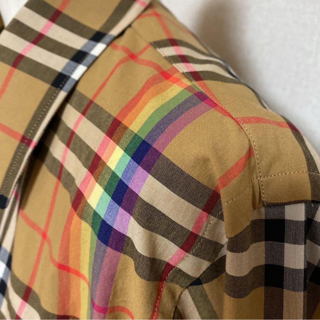SALE‼️Burberry チェック柄 長袖シャツ