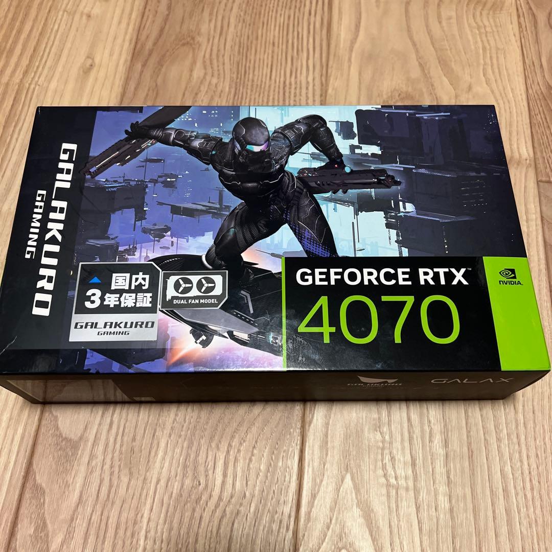 RTX4070 玄人志向 GALAKURO Nvidia GeForce