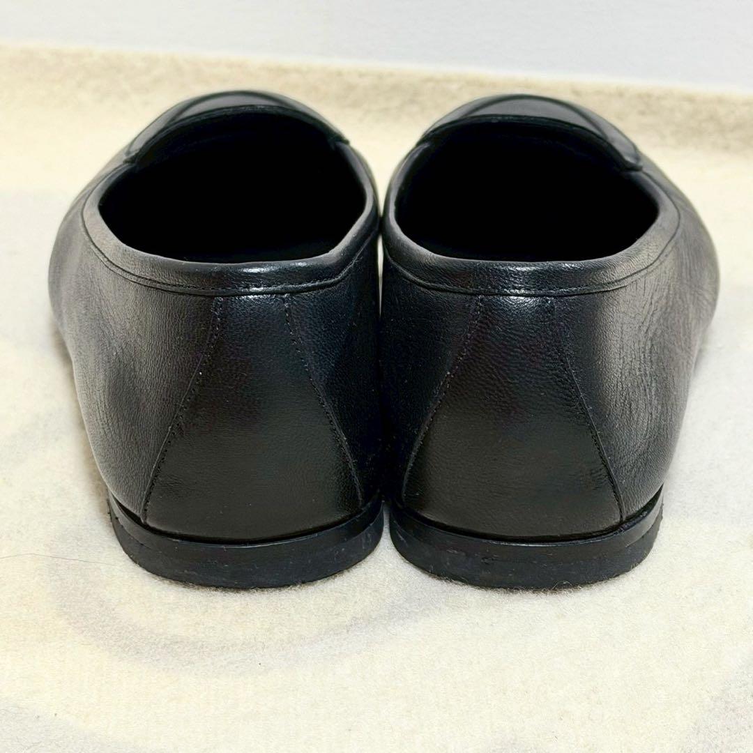 いつきまるエルメス 美品 24年 モカシン ジュリア レザー ローファー