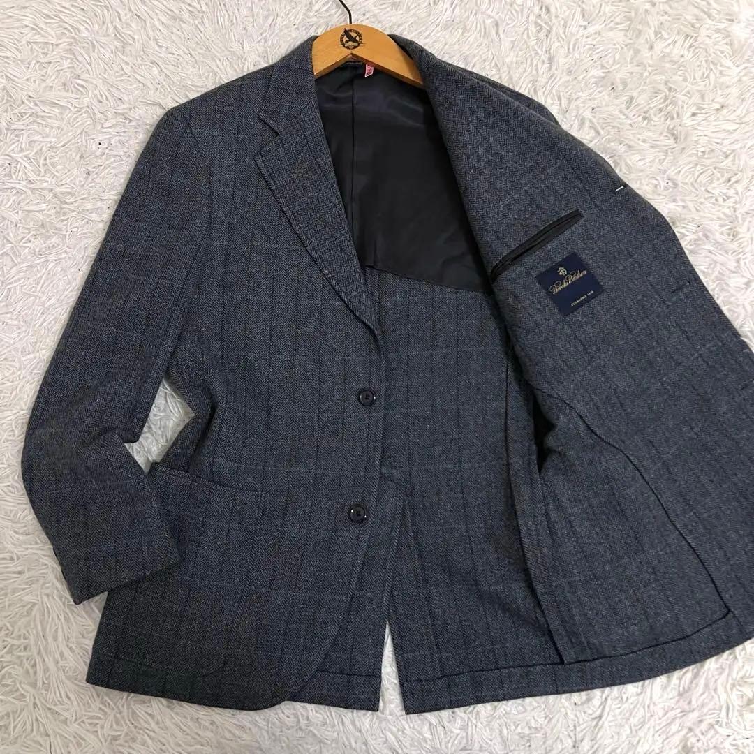 極美品✨ブルックスブラザーズ ツイード ジャケット ヘリンボーン ペンチェック