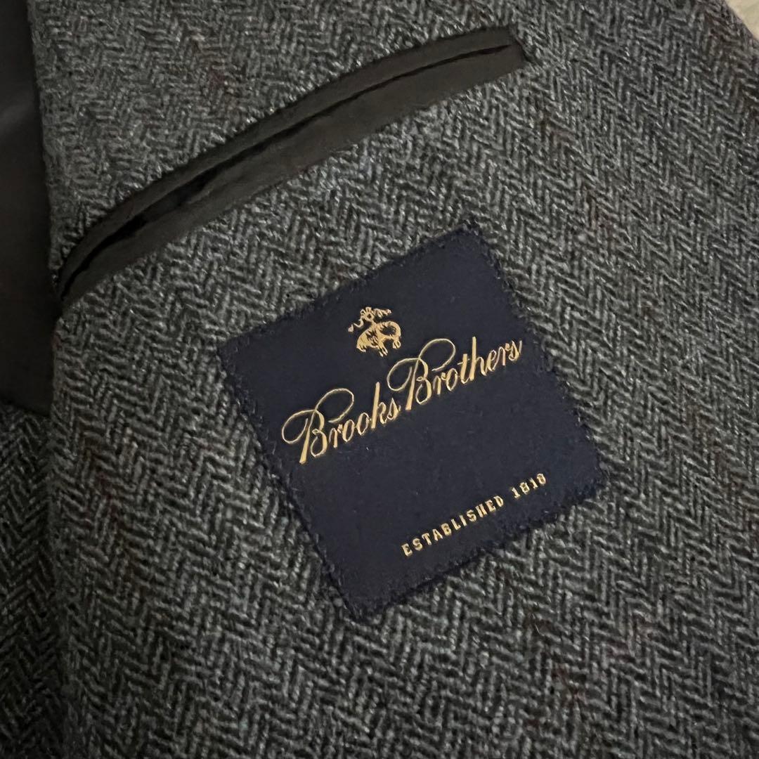 極美品✨ブルックスブラザーズ ツイード ジャケット ヘリンボーン ペンチェック