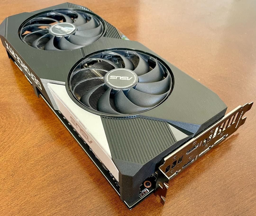 グラフィックボード・グラボ・ビデオカード ASUS Dual GeForce RTX 3060 Ti V2 OC 8GB