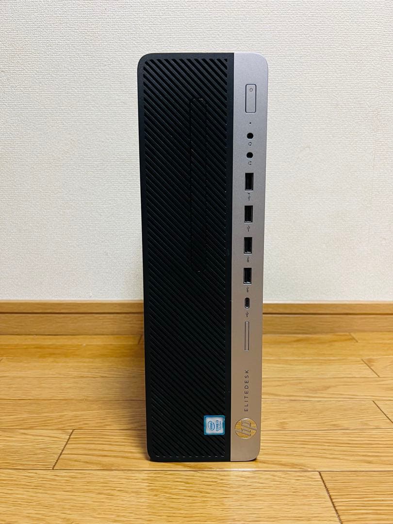 HP ELITEDESKデスクトップパソコンOffice/M.2SSD256/8