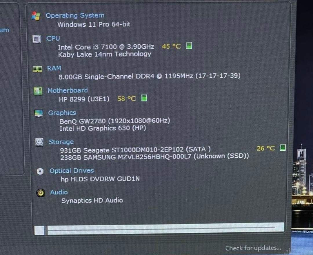 HP ELITEDESKデスクトップパソコンOffice/M.2SSD256/8