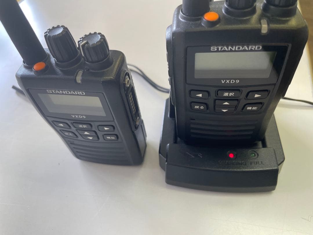 ◎*影様 スタンダード製 登録局 VXD9 トランシーバー 2台セット