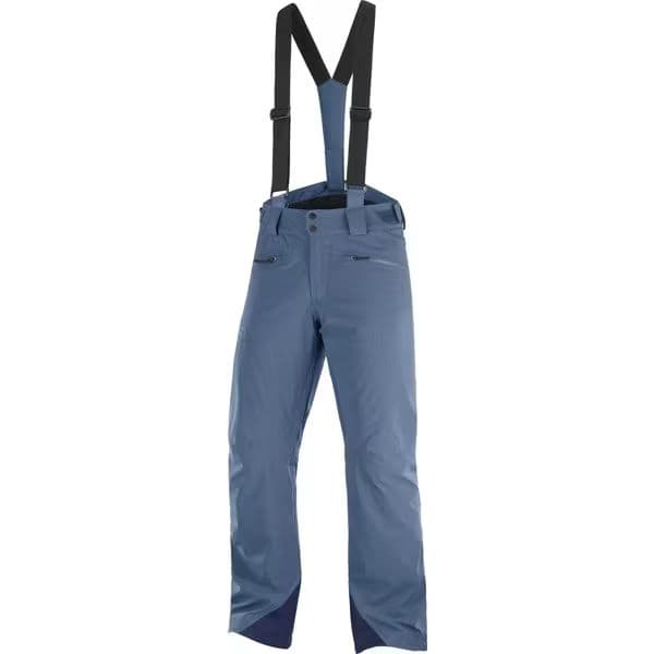SALOMON　サロモン　スキーウェア　パンツ(サスペンダー付き)ブルーSサイズ