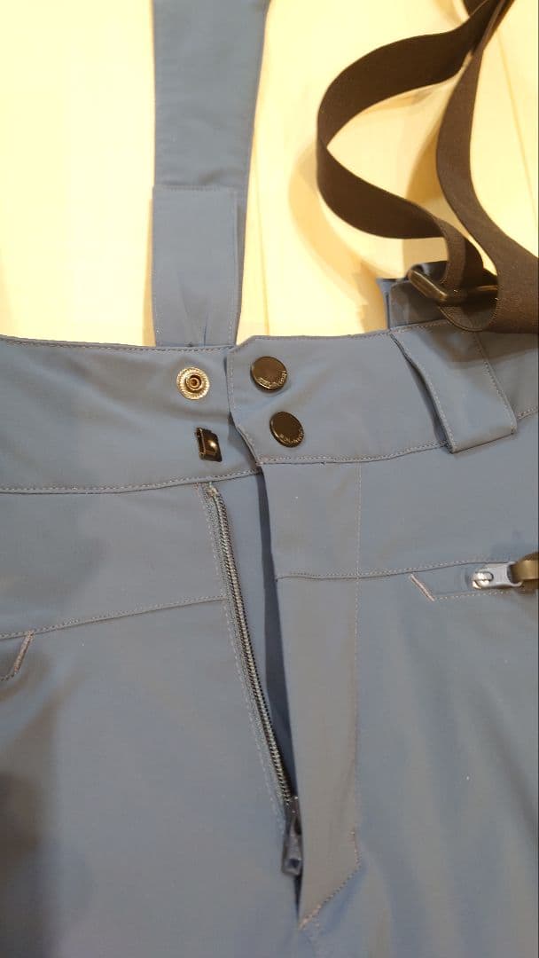 SALOMON　サロモン　スキーウェア　パンツ(サスペンダー付き)ブルーSサイズ