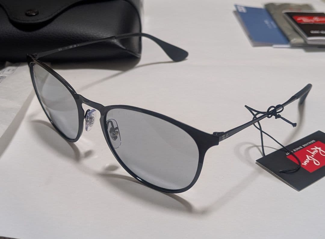 【新品】レイバン RB3539 002/87 54サイズ エリカ メタル グレー