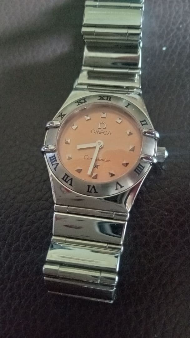 オメガ コンステレーションミニ クォーツ腕時計 レディース