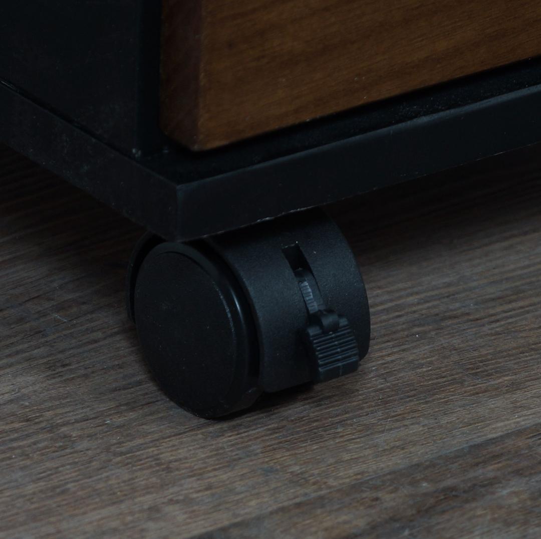 訳あり　桐製　 隙間ラック　箪笥　整理タンス　書類チェスト　9段　BB