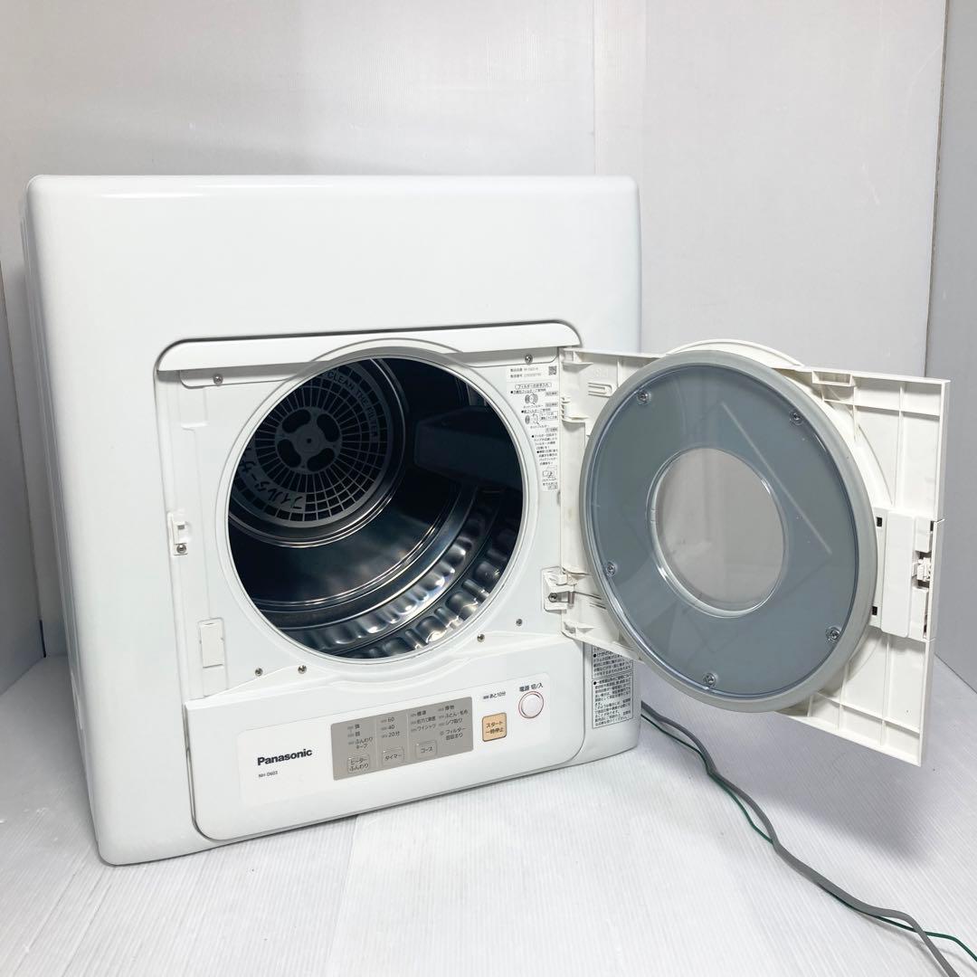 極美品 Panasonic 衣類乾燥機 NH-D603 2022年製
