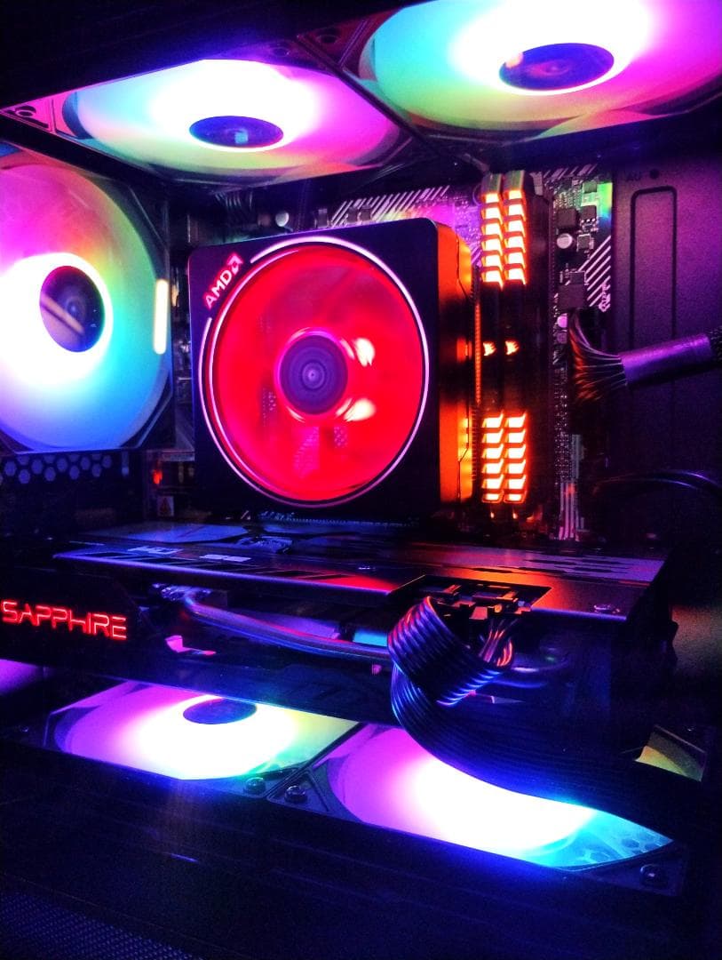 ゲーミングPC/Ryzen7 3700X/RX5700/メモリ16G/送料無料