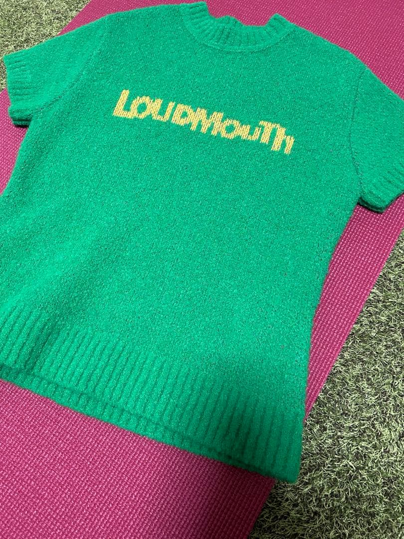 ニコ☆ラウドマウス☆グリーン チェック柄 セーター・スカート