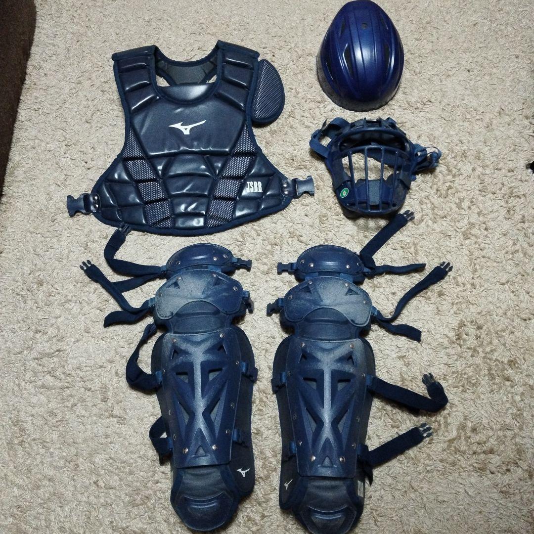 c*n様 【Mizuno 】少年野球 キャチャーセット バック付き