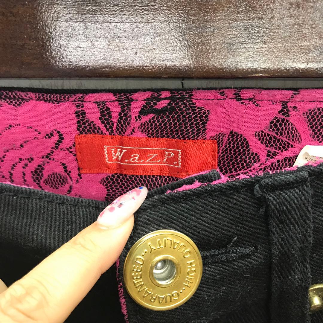 小悪魔 ギャル エロカワ 古着 サイドリング マイクロミニパンツ