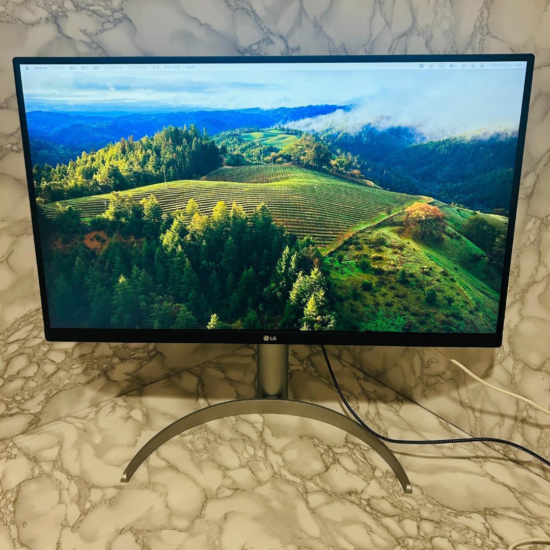 LG 27UP850-W 27インチ 4K モニター ディスプレイ