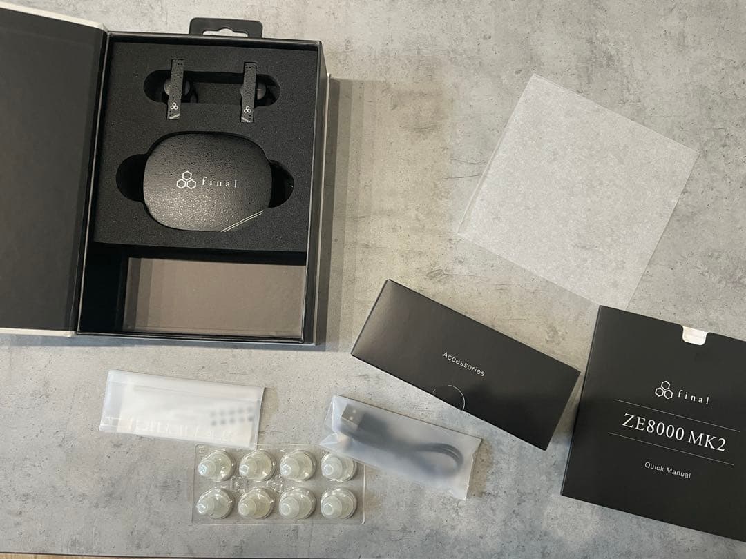 final ZE8000 MK2 ワイヤレスイヤホン ノイズキャンセリング