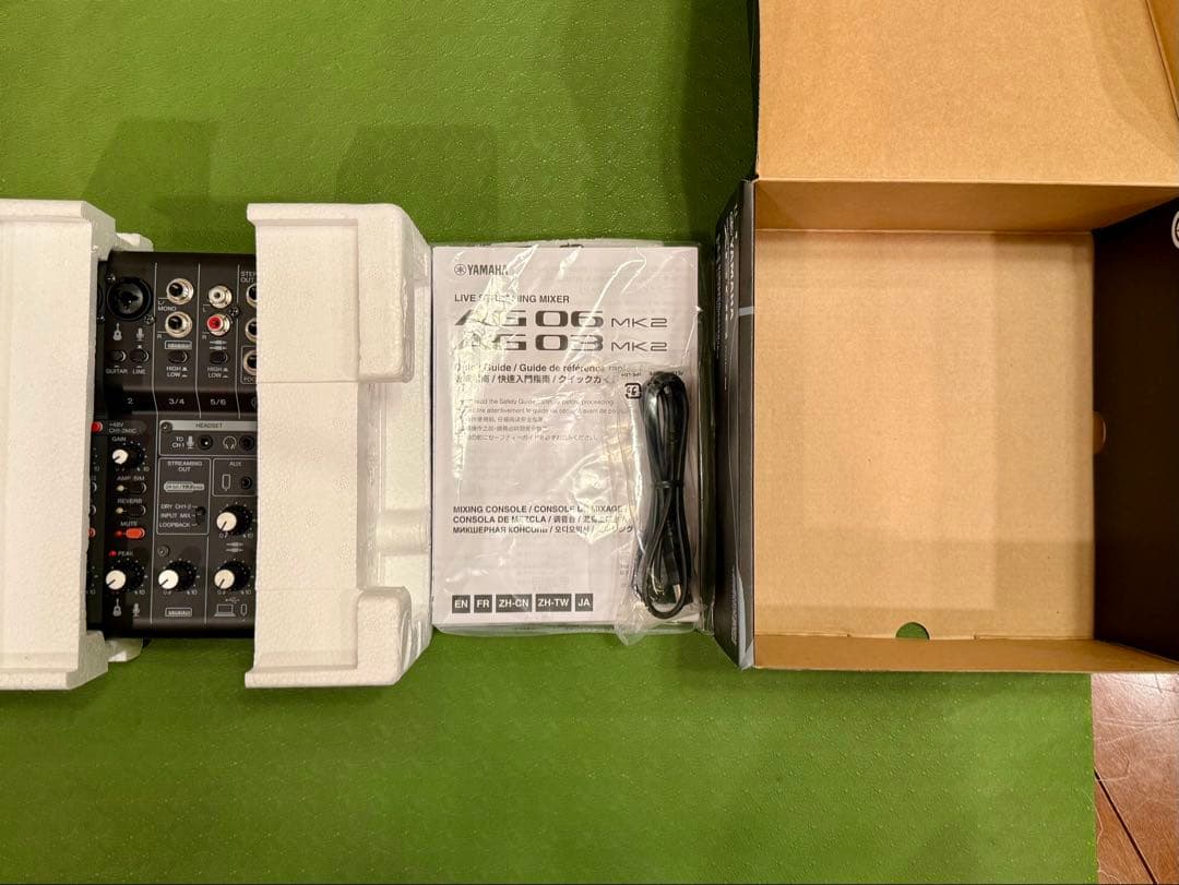Yamaha AG06 MK2 デジタルミキサー