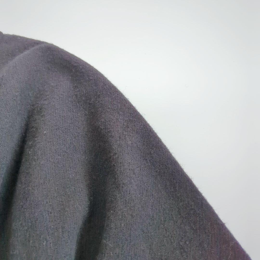 アニエスベー 23AW ウール カシミヤ ポンチョ ケープ 大判 ブラック