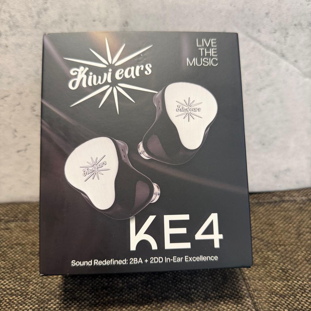 Kiwi Ears KE4 2DD+2BA ハイブリッド モニター イヤホン