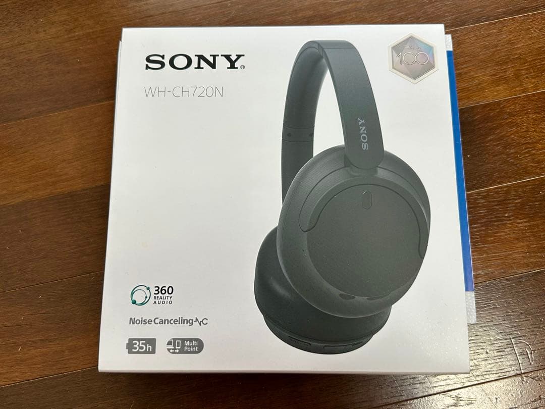 ソニー　ヘッドホン　ディズニー　100周年　WH-CH720N ケース付き
