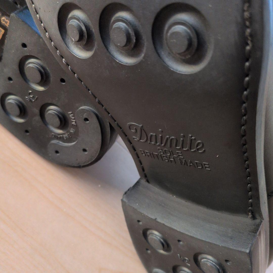 Berwick 1707 ブラック ストレートチップシューズ　サイズ8.5