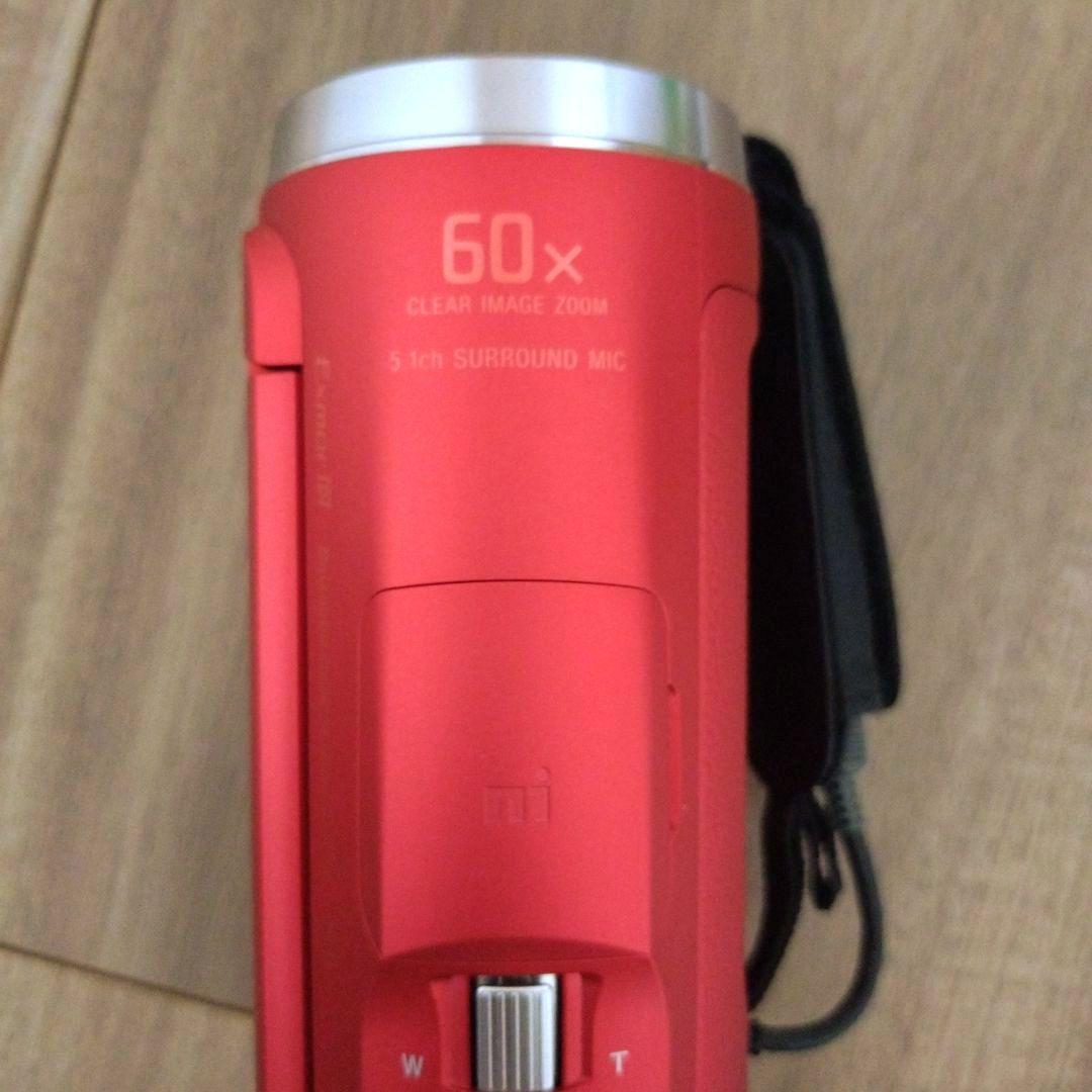 【美品】SONY ハンディカム HDR-CX680 レッド