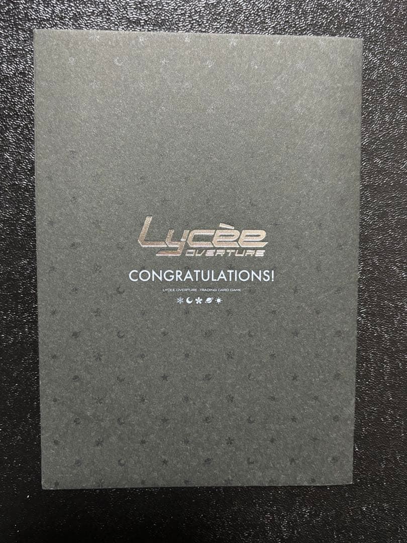 lycee 天才肌でハイスペックな先輩 一条葵 直筆サイン　HOOKSOFT