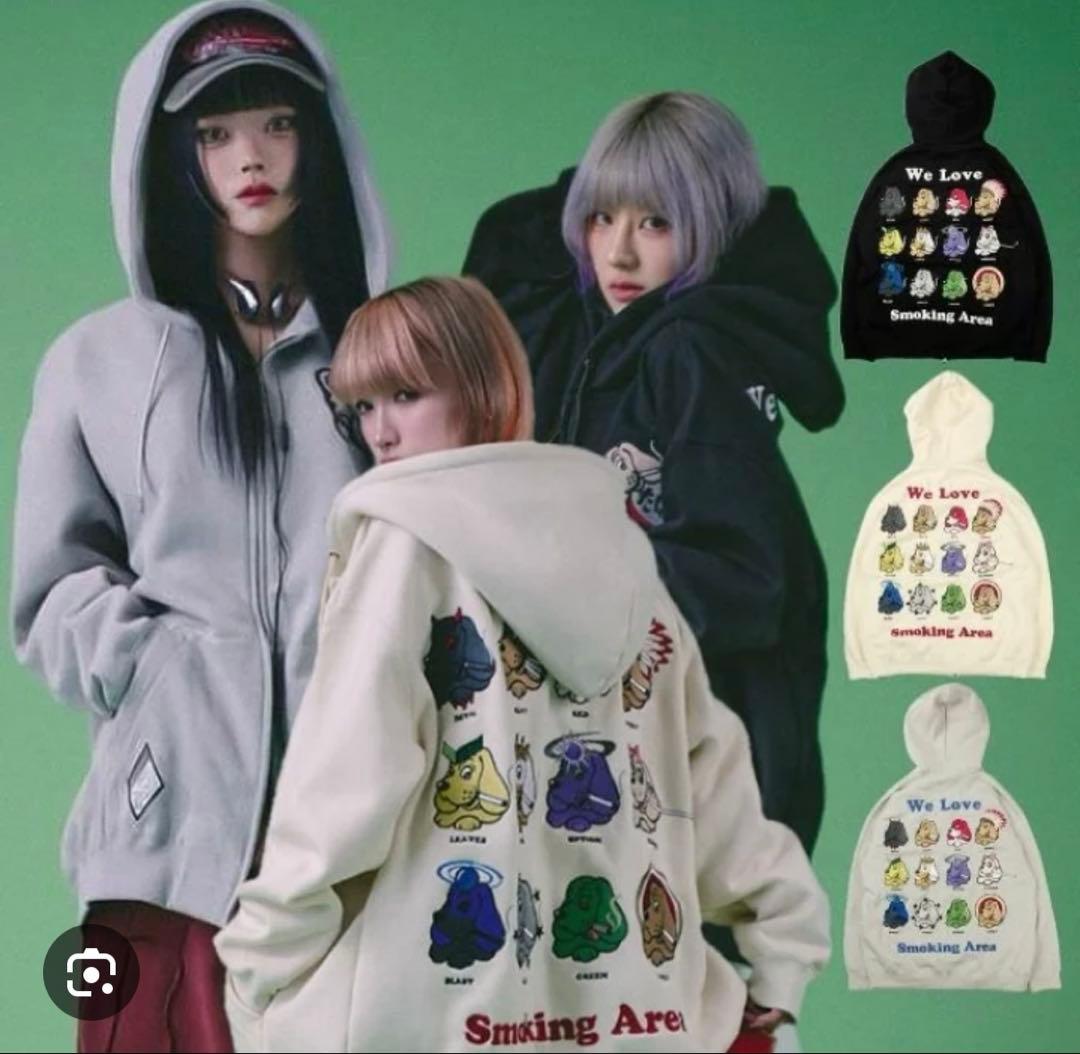 ガルフィーヤニラバーズパーカー