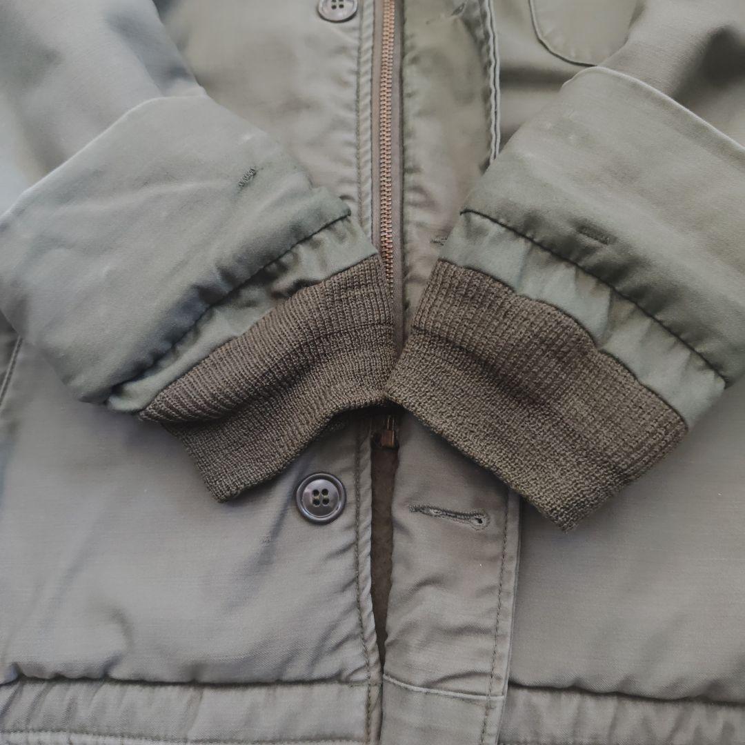 ミリタリージャケット　ヴィンテージ　　A-2 デッキジャケット 実物　タグなし