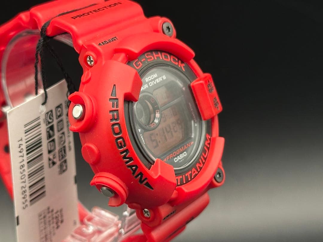 CASIO G-SHOCK フロッグマン DW-8200NT2-4JR 赤蛙