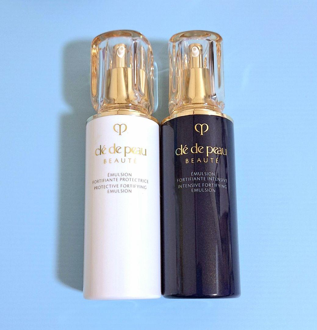 【匿名配送】クレドポーボーテ 朝夜 乳液セット