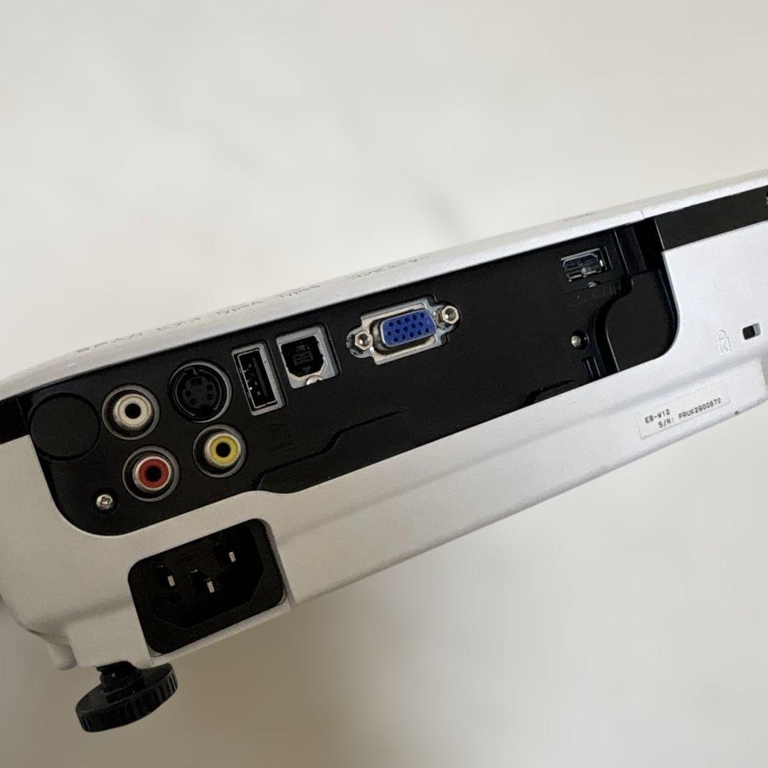 EPSON エプソン プロジェクター EB-W12 映像機器　ランプ時間576h