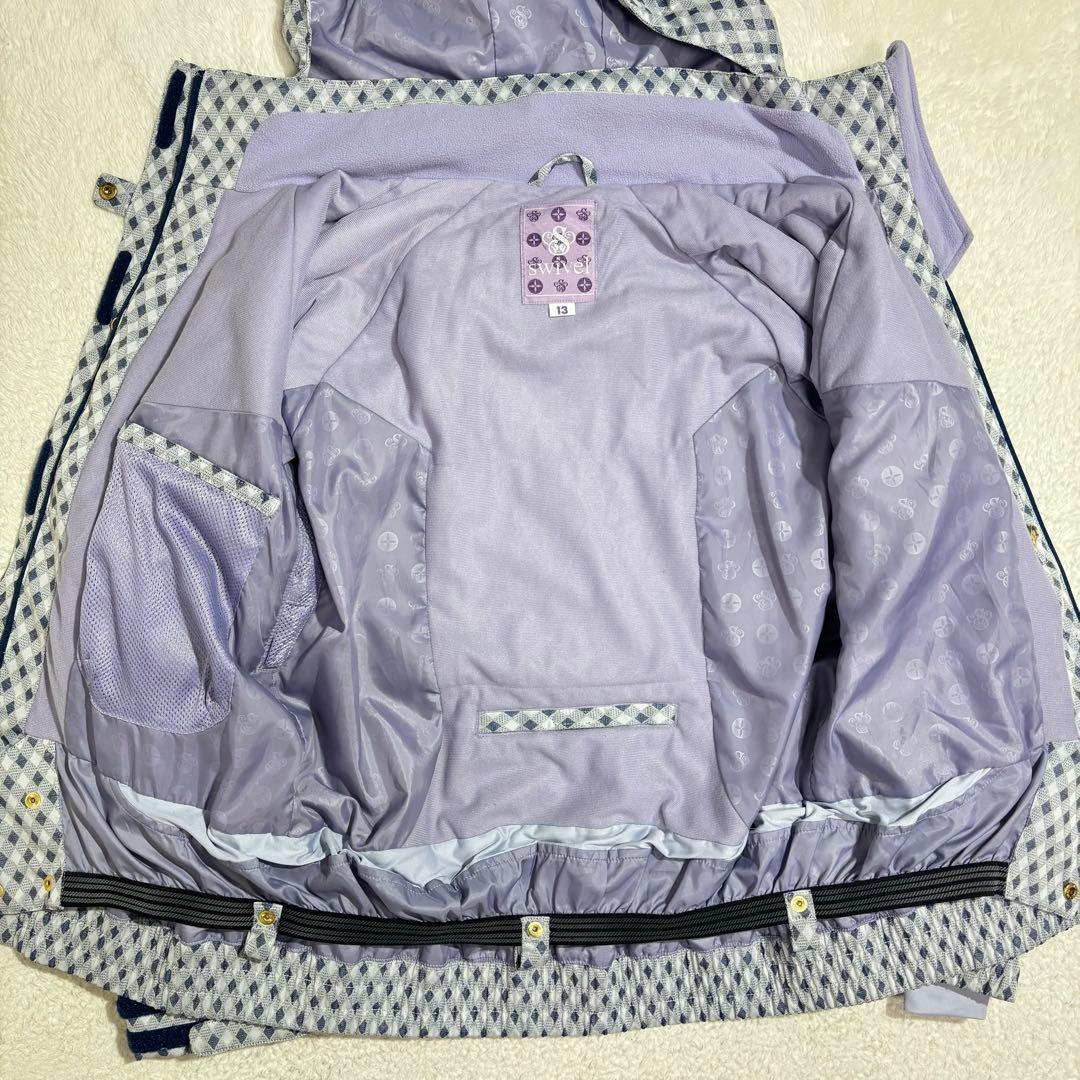 美品　大きいサイズ　スゥイベル　スキーウェア　ジャケット　パンツ　上下セット