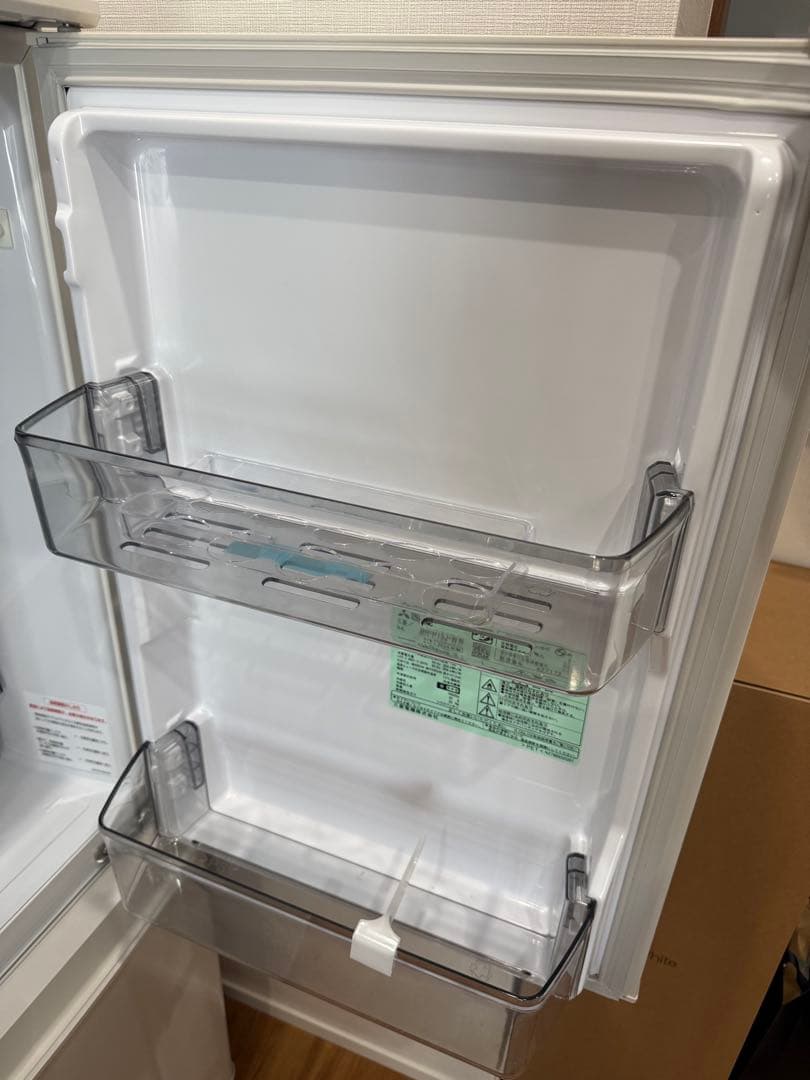 【2024年製】三菱ノンフロン冷凍冷蔵庫 MR-P15J-W